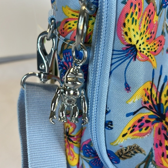 Kipling New Kichirou Lunch Bag Insulated Wild Flowers NWT - Picture 7 of 15